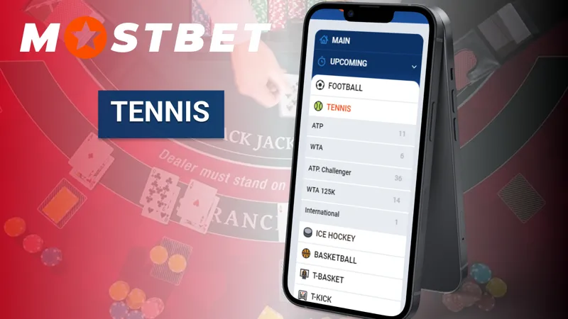المراهنات على التنس في Mostbet Egypt — راهن على بطولات ATP، WTA، والجراند سلام بنِسَب فورية.
