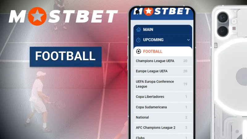 المراهنات على كرة القدم في Mostbet Egypt — راهن على مباريات محلية ودولية بنِسَب مباشرة.