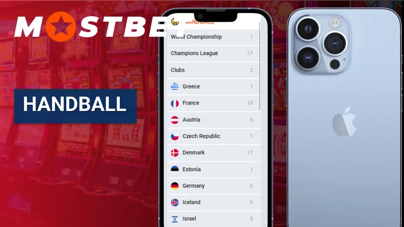 Handball betting on Mostbet Egypt — place bets on international leagues and live matches with dynamic odds.